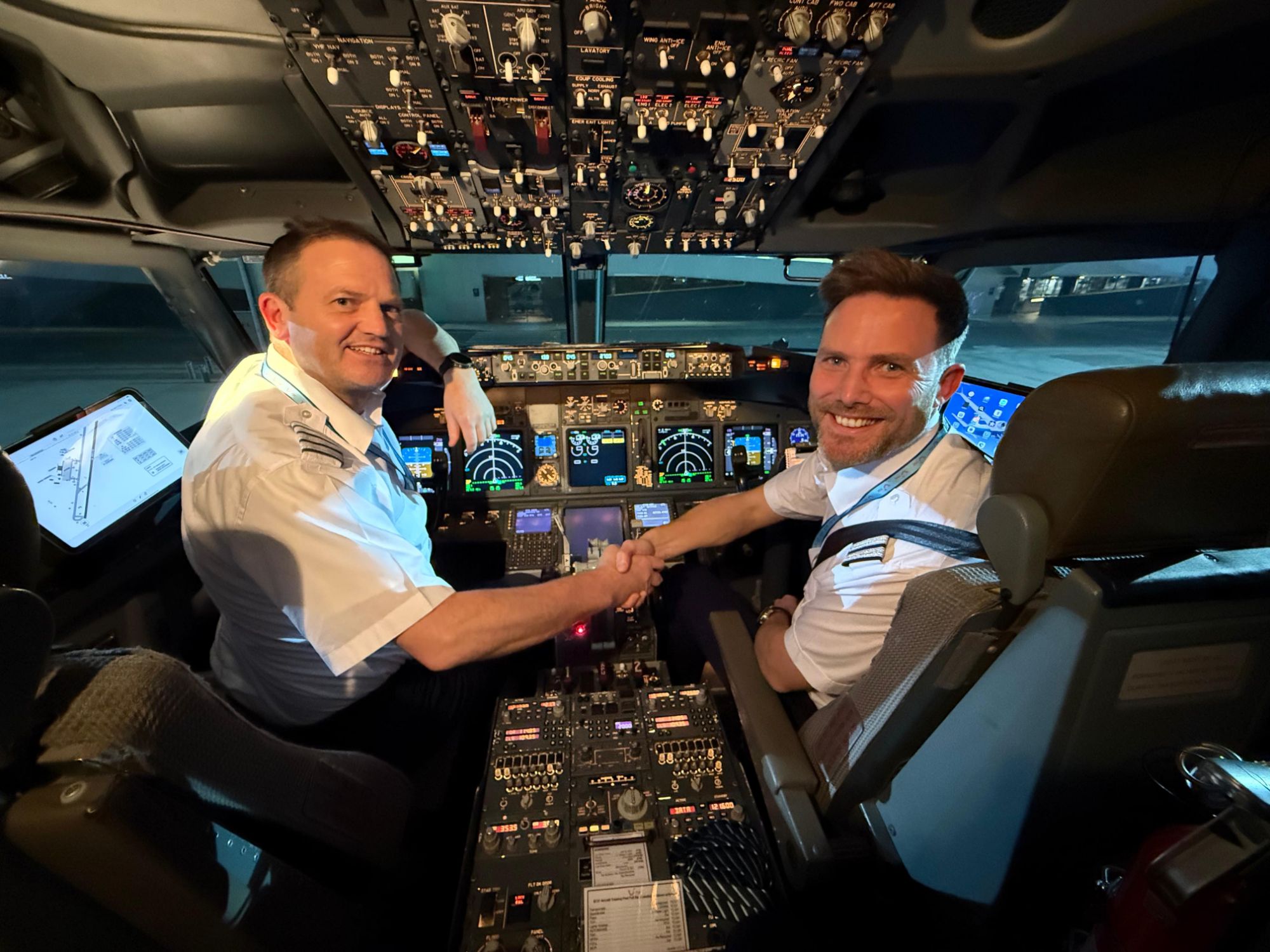 Brendan, EFT graduate now flying with TUI